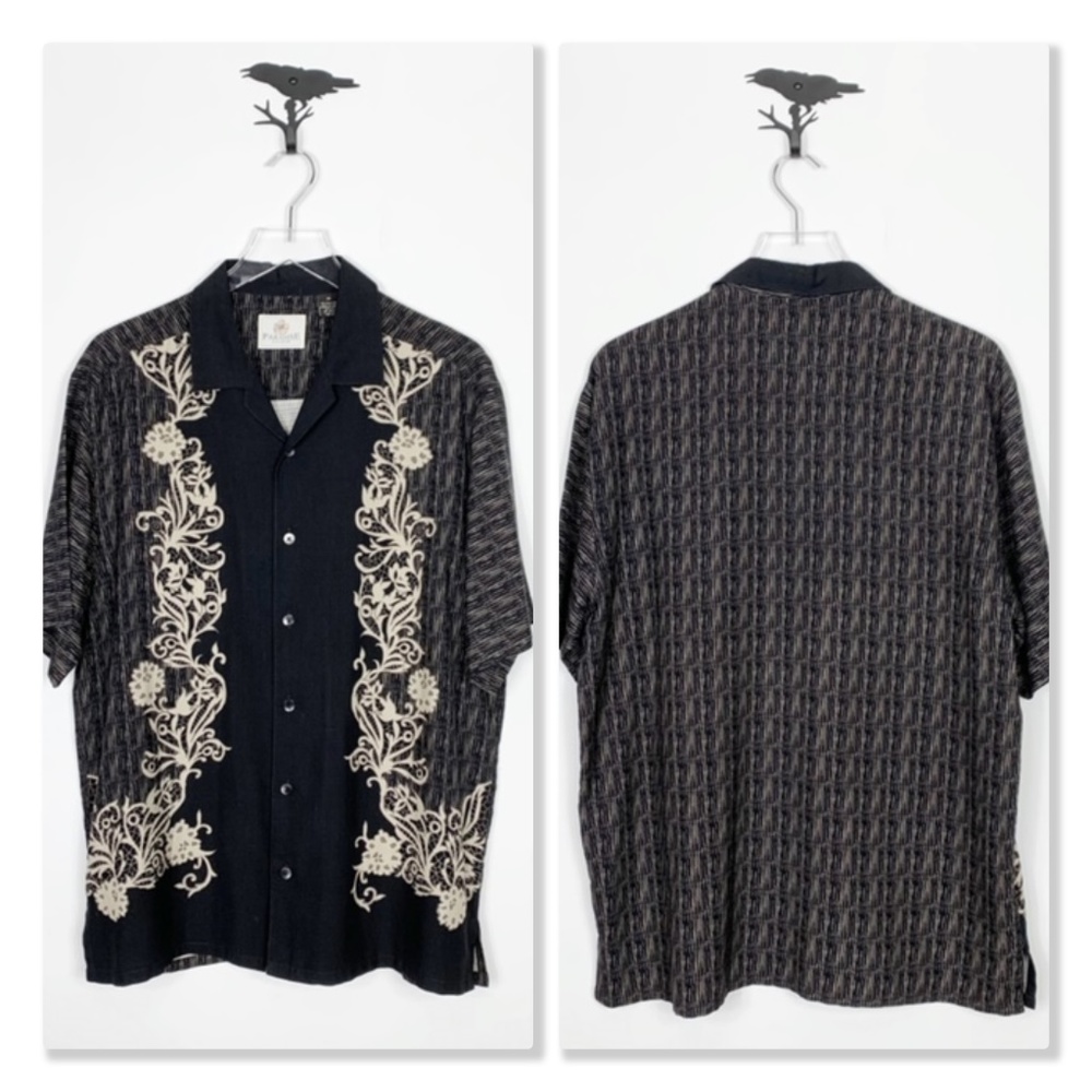 Paradise by Axis Short Sleeve Hawaiian Shirt